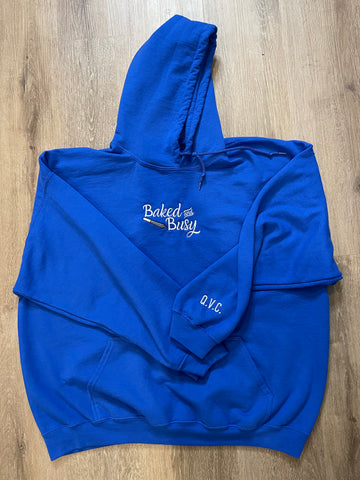 NEW Baked&Busy Embroidered Hoodie